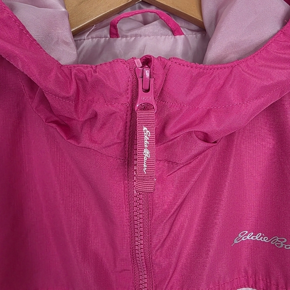 Eddie Bauer girl's lightweight jacket, Pink, Size M 10-12 - Picture 6 of 15